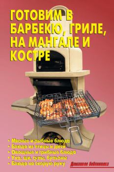 Обложка книги - Готовим в барбекю, гриле, на мангале и костре - Л А Калугина