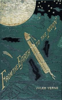 Обложка книги - С Земли на Луну прямым путём за 97 часов 20 минут - Жюль Верн