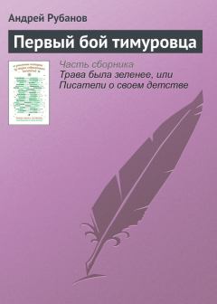 Обложка книги - Первый бой тимуровца - Андрей Викторович Рубанов
