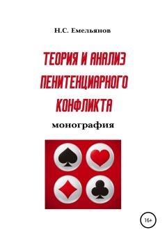Обложка книги - Теория и анализ пенитенциарного конфликта - Никита Сергеевич Емельянов