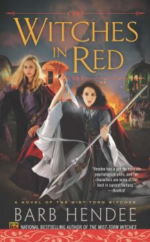 Обложка книги - Ведьмы в красном - Барб Хенди