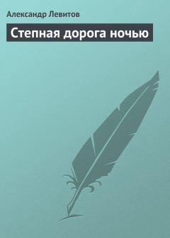 Обложка книги - Степная дорога ночью - Александр Иванович Левитов