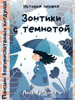 Обложка книги - Зонтики с темнотой - Лена Тулинова