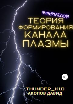 Обложка книги - Эмпирическая теория формирования канала плазмы - Давид Thunder_k1d Акопов