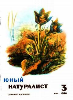 Обложка книги - Юный натуралист 1940 №3 - Журнал «Юный натуралист»