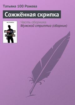 Обложка книги - Сожжённая скрипка - Татьяна Рожева