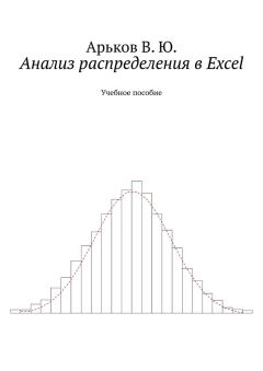 Обложка книги - Анализ распределения в Excel - Валентин Юльевич Арьков