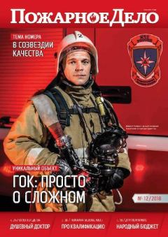Обложка книги - Пожарное дело 2018 №12 -  Журнал «Пожарное дело»
