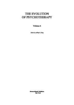 Книга - Эволюция психотерапии. Том 4. Коллектив авторов -- Психология - прочитать в Литвек