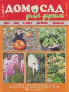 Обложка книги - Дом и сад для души 2013 №09(69) -  журнал Дом и сад для души