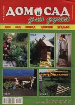 Обложка книги - Дом и сад для души 2011 №01(37) -  журнал Дом и сад для души