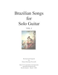 Книга - Brazilian Songs for Solo Guitar. Vol. I. Мауро Хенрике Паванелли (Гитарист) - читать в Литвек