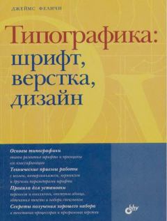 Книга - Типографика: шрифт, верстка, дизайн. Джеймс Феличи - читать в Литвек