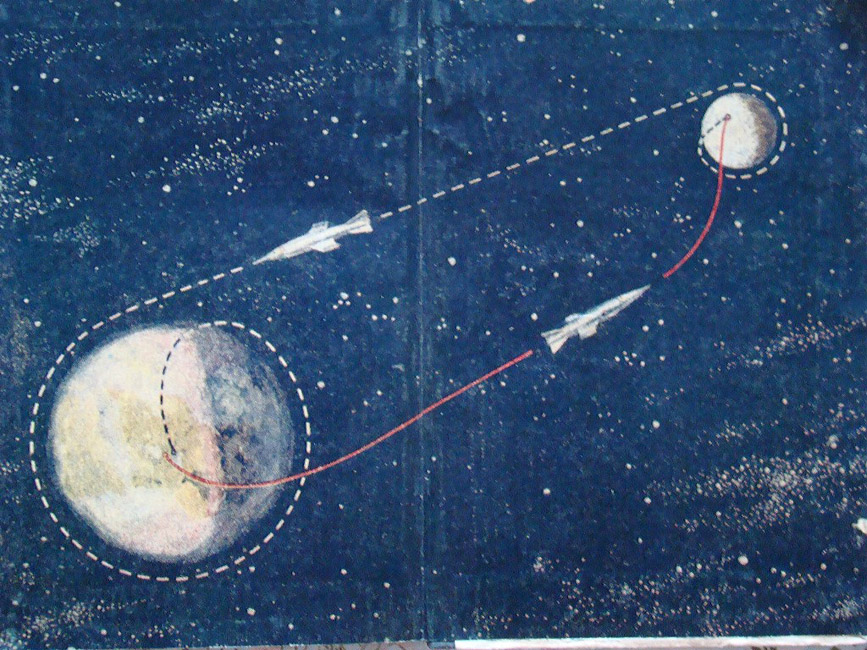 Полет на Луну. Иллюстрация № 30