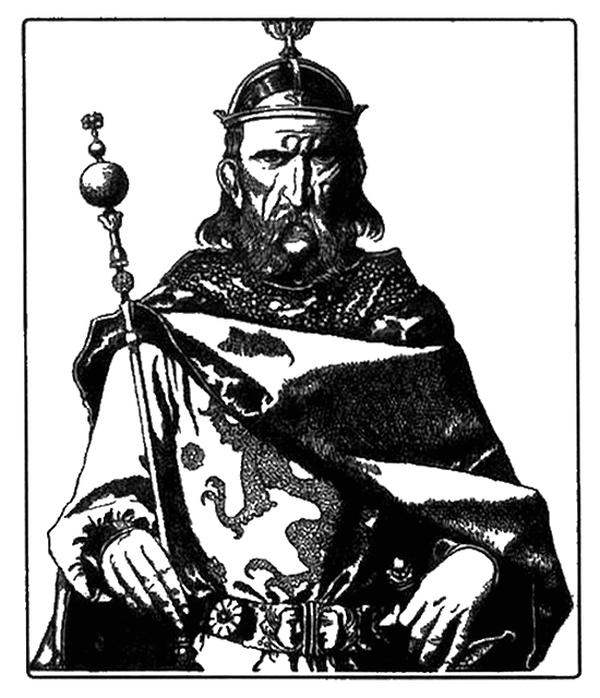 Легенды о короле Артуре и рыцарях Круглого стола. Иллюстрация № 4