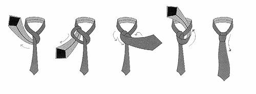 Как завязывать галстук. Полезные советы.. Иллюстрация № 4