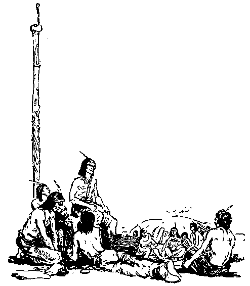 Повесть о Манко-Смелом охотнике из племени Береговых Людей. Иллюстрация № 3