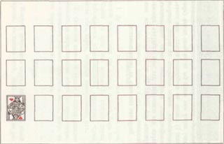 Двадцать четыре основные пасьянса с двадцатью таблицами. Иллюстрация № 4