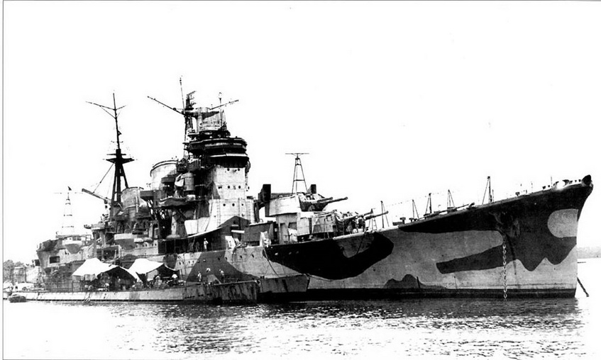 Японские тяжелые крейсера типа «Миоко». Иллюстрация № 74