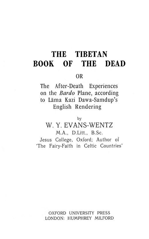 Тибетская книга мёртвых. Иллюстрация № 1