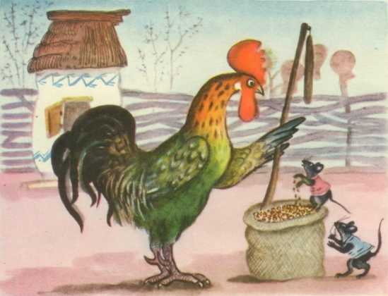 Колосок (Украинская народная сказка). Иллюстрация № 11