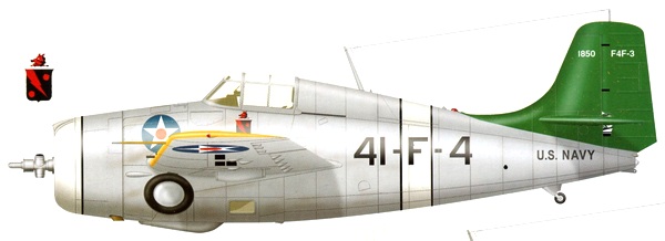 Палубный истребитель Грумман F4F «Уайлдкэт». Иллюстрация № 1