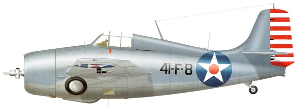 Палубный истребитель Грумман F4F «Уайлдкэт». Иллюстрация № 4
