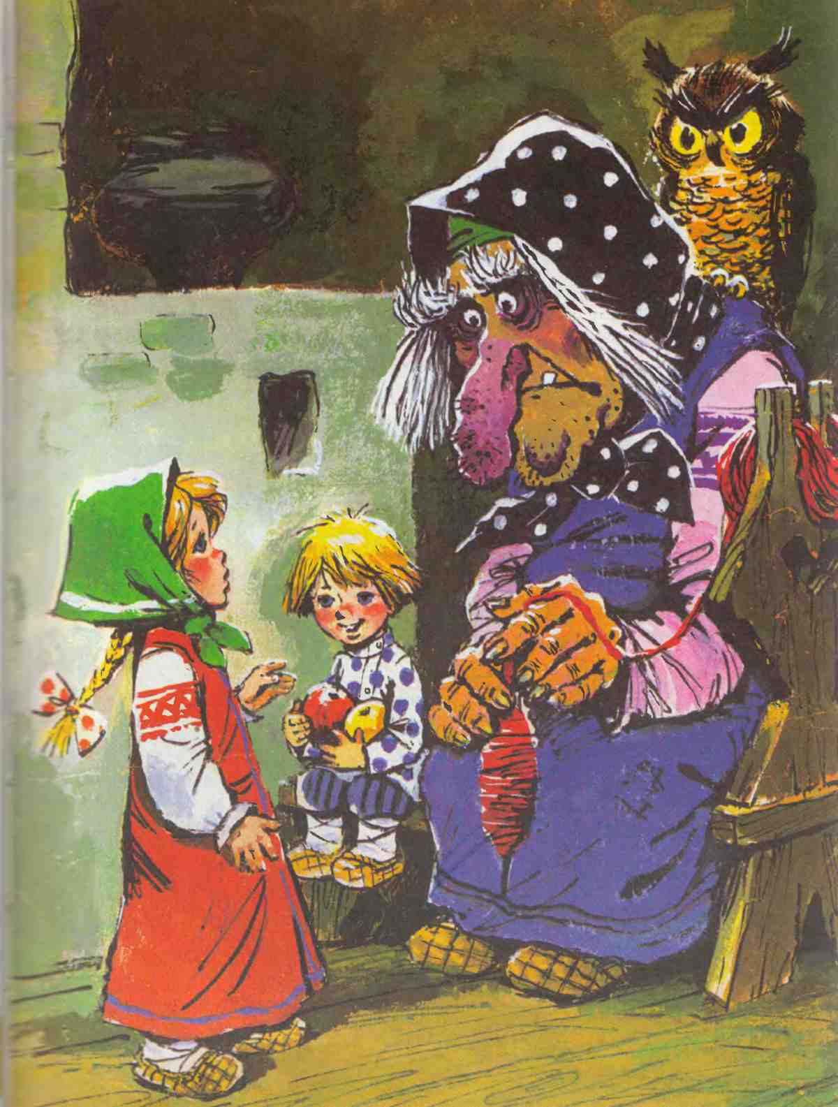 Книга сказок для чтения в детском саду. Иллюстрация № 25