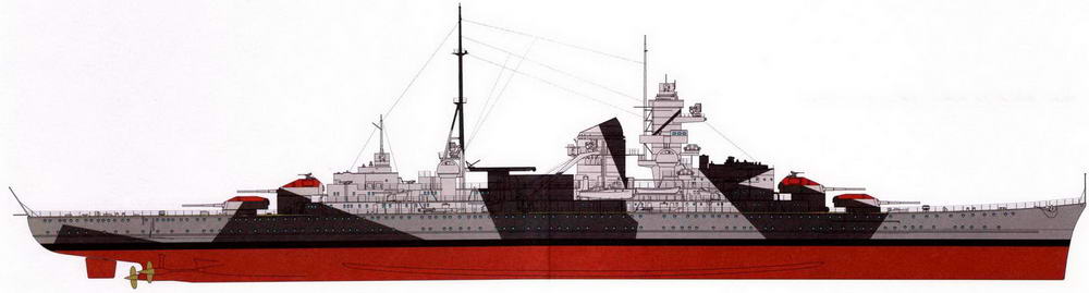 Принцы Кригсмарине. Тяжелые крейсера Третьего рейха. Иллюстрация № 183