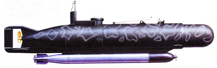 Сверхмалые субмарины и человеко-торпеды. Часть 4. Иллюстрация № 107