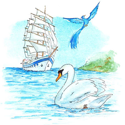 Дорога к синей птице. Иллюстрация № 1