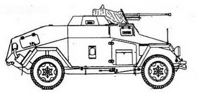 Бронетанковая техника Германии 1939 - 1945 (часть II) Бронеавтомобили, бронетранспортеры, тягачи и спецмашины. Иллюстрация № 5