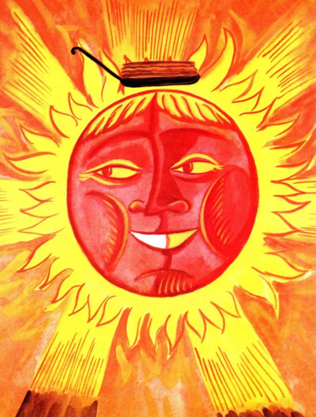 Солнце, Месяц и Ворон Воронович. Иллюстрация № 6