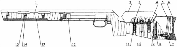 7,62 мм снайперская винтовка МЦ 116М на базе спортивной винтовки МЦ 116 под патроны 7,62х54 мм Техническое описание и инструкция по эксплуатации. Иллюстрация № 5