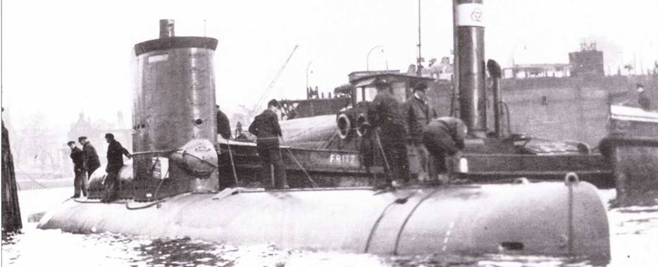 Германские субмарины Тип XXIII крупным планом. Иллюстрация № 1