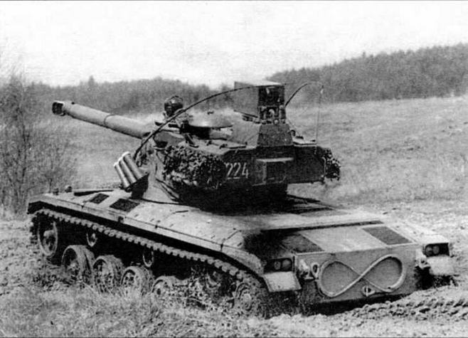 Легкие танки зарубежных стран 1945 — 2000. Иллюстрация № 4