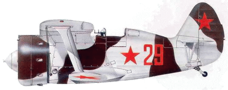 Истребитель И-153 «Чайка». Иллюстрация № 3