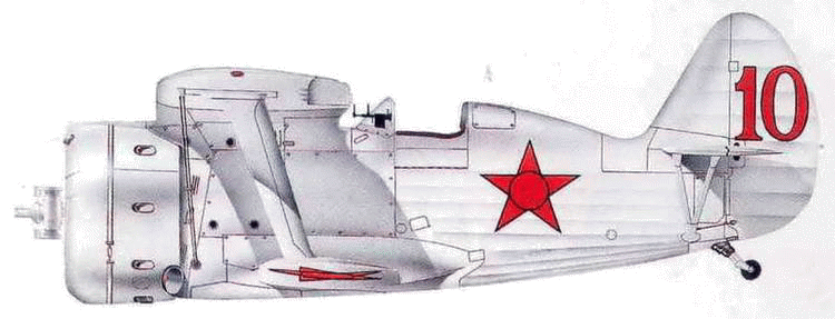 Истребитель И-153 «Чайка». Иллюстрация № 4