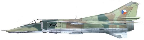 Истребитель-бомбардировщик МиГ-27. Иллюстрация № 1