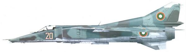 Истребитель-бомбардировщик МиГ-27. Иллюстрация № 3