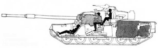 Основные боевые танки «Чифтен» и «Виккерс». Иллюстрация № 3
