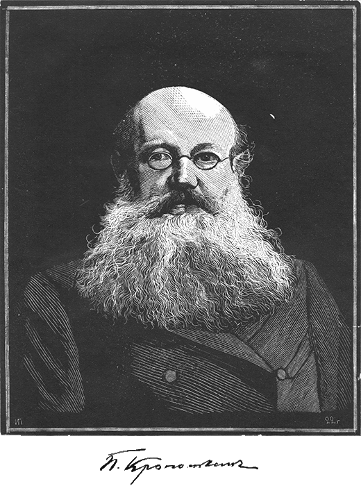 Кропоткин имя. П.А. Кропоткин (1842–1921).
