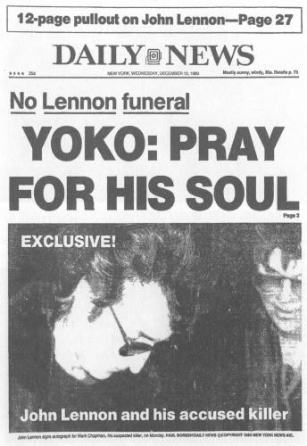 8 декабря 1980 года: День, когда погиб Джон Леннон. Иллюстрация № 11