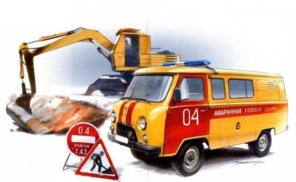 Автомобиль на службе, 2011 № 4 УАЗ-3909 аварийная газовая служба. Иллюстрация № 8