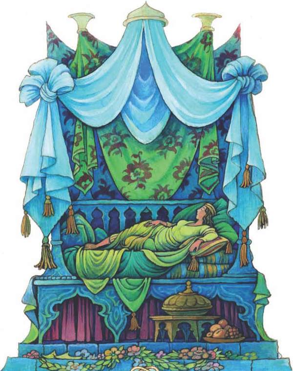Волшебный коврик (Узбекские народные сказки). Иллюстрация № 13