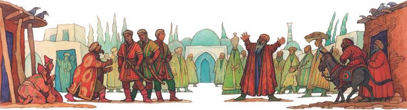 Волшебный коврик (Узбекские народные сказки). Иллюстрация № 14