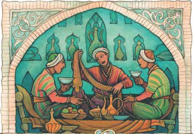 Волшебный коврик (Узбекские народные сказки). Иллюстрация № 15