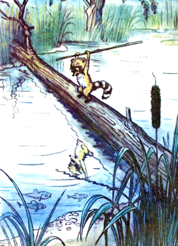Крошка Енот и тот, кто сидит в пруду. Иллюстрация № 12