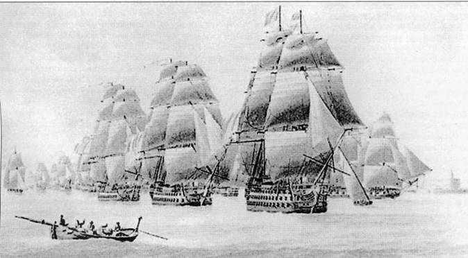 Британские парусные линейные корабли. Иллюстрация № 8