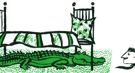 Крокодил под кроватью. Иллюстрация № 5